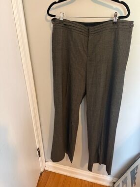 GAP Women's Gray Tailored Dress Trousers